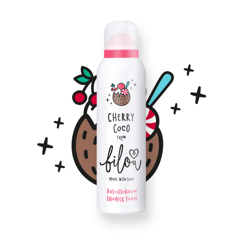 Пінка для душу Bilou Cherry Coco 200 мл BL1021 фото