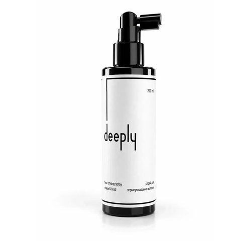 Спрей для термоукладання волосся deeply heat styling spray shape & hold DP0048 фото
