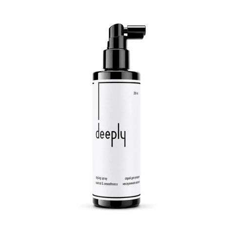 Спрей для контролю неслухняного волосся deeply styling spray control & smoothness 200 мл DP0049 фото